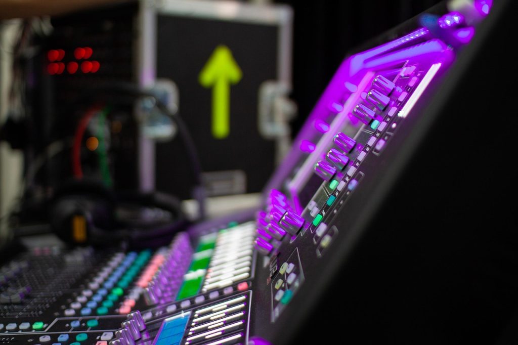 mixer, audio, sound, music, podcast, studio, recording